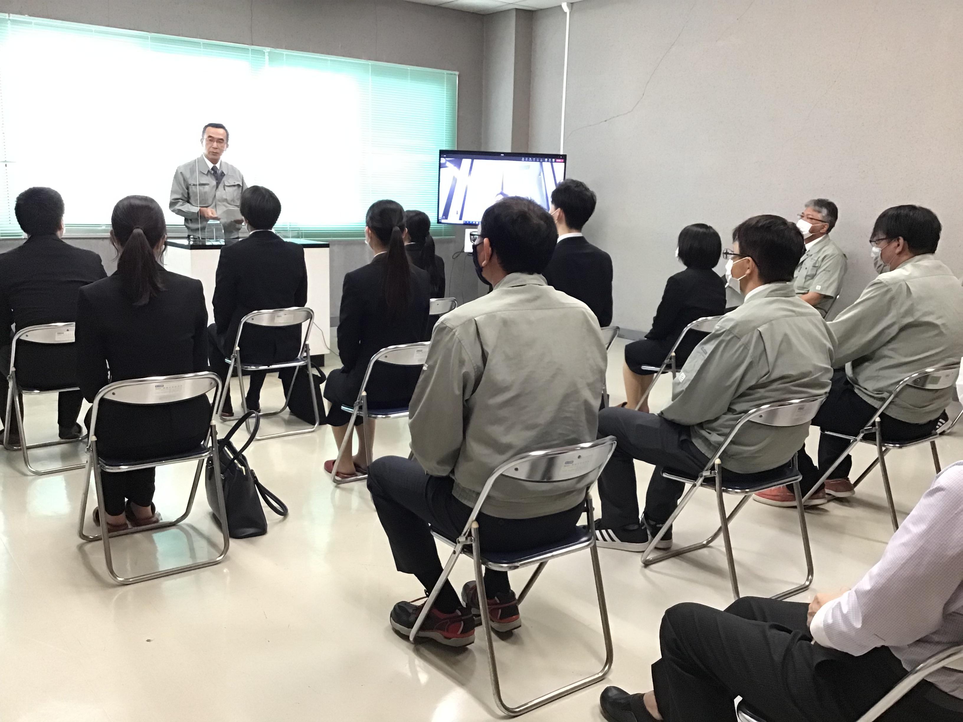 内定式を執り行いました！！