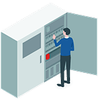 制御盤製造アイコン